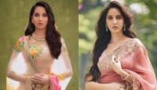Nora Fatehi’s Spectacular Moments In Sarees; See Pics