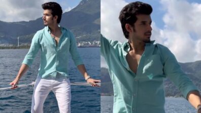 Paras Kalnawat enjoys luxurious yacht ride, in love with nature’s beauty