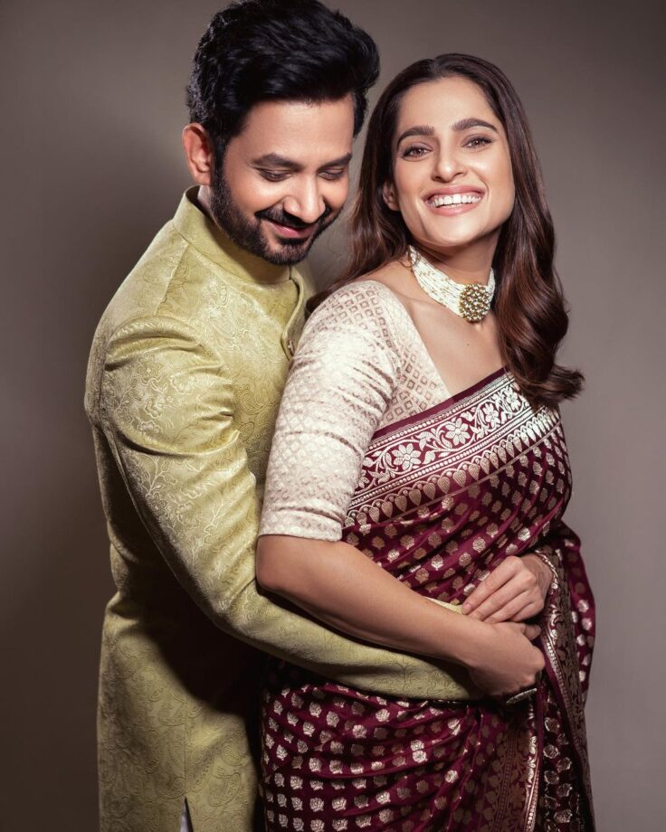 Priya Bapat Shares An Adorable Picture With Hubby Umesh Kamat, See Pic 767568