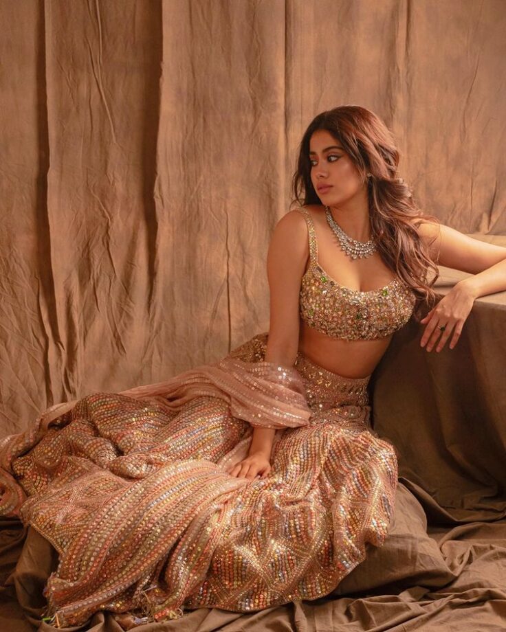 Quintessential Beauty Janhvi Kapoor In Lehengas 775159