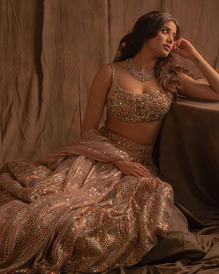 Quintessential Beauty Janhvi Kapoor In Lehengas 775162