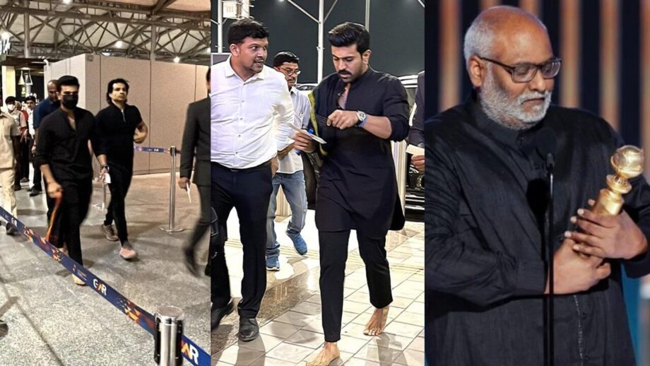 Ramcharan’s Barefoot Journey To Join Keeravani In The US, Will It Fetch RRR The Oscar? 775521