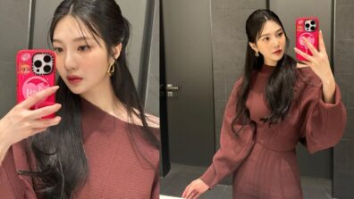 Red Velvet’s Joy Shows Her Mirror Selfie Game In A Brown Outfit, See Pics