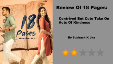 Review Of 18 Pages: Contrived But Cute Take On Acts Of Kindness