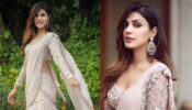 Rhea Chakraborty Treats Fans With Her Stunning Looks In Dusty Pink Saree, See Pics