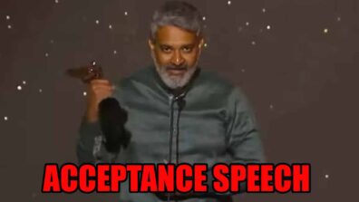 RRR director SS Rajamouli gives an acceptance speech at Hollywood Critics Association Awards, video goes viral