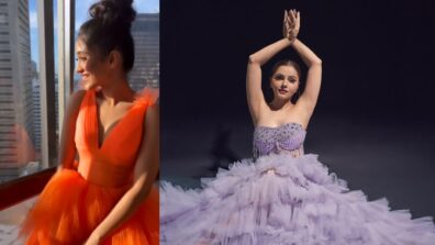 Rubina Dilaik VS Shivangi Joshi: Who Is Breathtaking In Ruffle Gown?