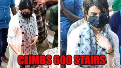 Samantha Ruth Prabhu climbs 600 steps barefoot to offer prayers at Palani Murugan