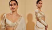 Sanya Malhotra personifies art in this dreamy white saree