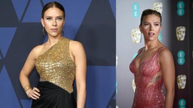 Scarlett Johansson in astounding shimmers, see pics