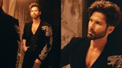 Shahid Kapoor Makes Heads Turn In All-Black Pantsuit Outfit, See Pics