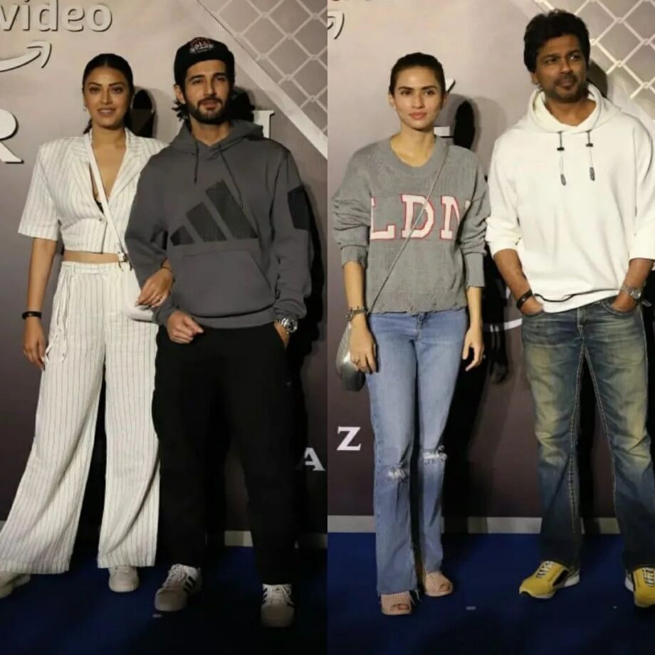 Shahid Kapoor with Mira Rajput, Ishaan Khatter, Vaani Kapoor, Kriti Sanon and other celebs attend Farzi screening - 0