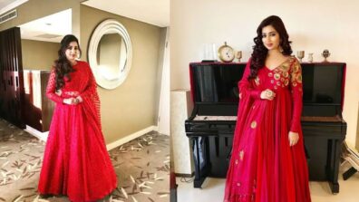 Shreya Ghoshal’s all-time oozing charm in red, see pics
