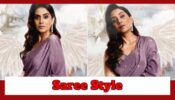 Sonali Kulkarni Exhibits Her Unique Saree Style; Check Here
