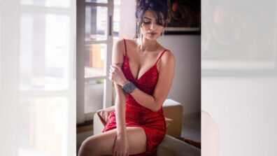 Sonali Raut burns hearts in spicy red hot deep-neck avatar, we love it