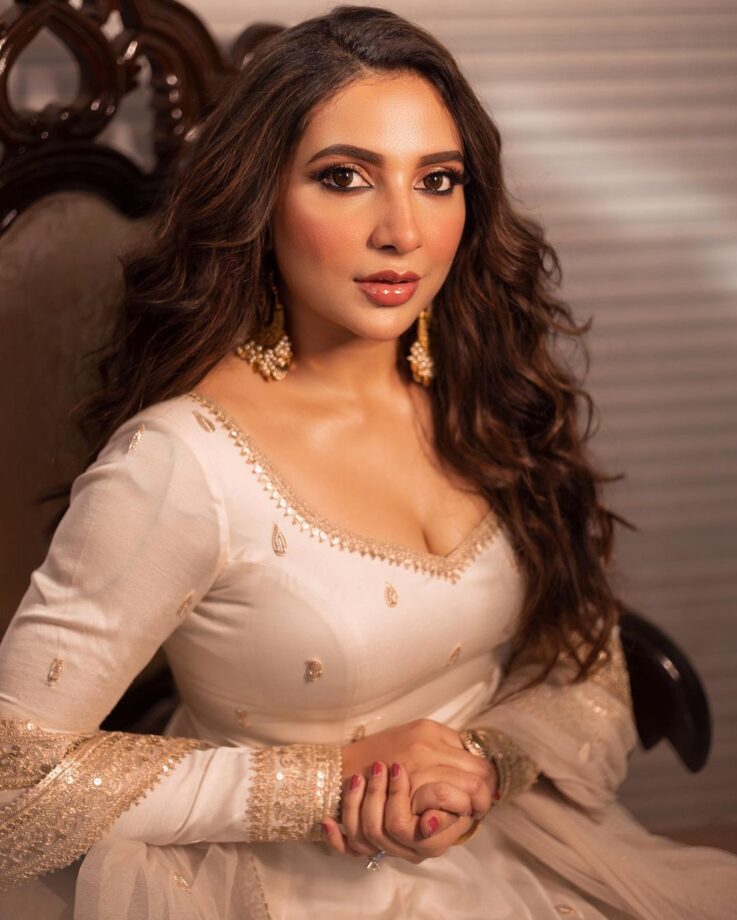 Subhashree Ganguly Looks Drop-Dead Gorgeous In White Anarkali, Check Photos - 0