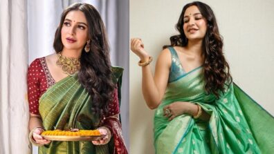 Subhashree Ganguly Shows How To Glam-Up In Green Silk Saree, See Pics