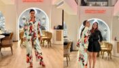 Tejasswi Prakash Gives Bold Spin To Power Dressing In Floral Blazer And Pant