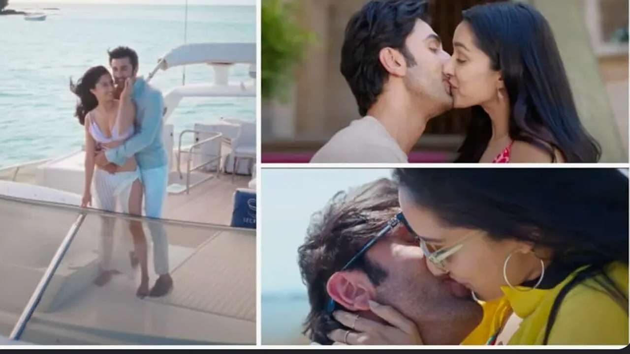 Tere Pyaar Mein: Ranbir and Shraddha Kapoor can't stop kissing each other, check out 765711