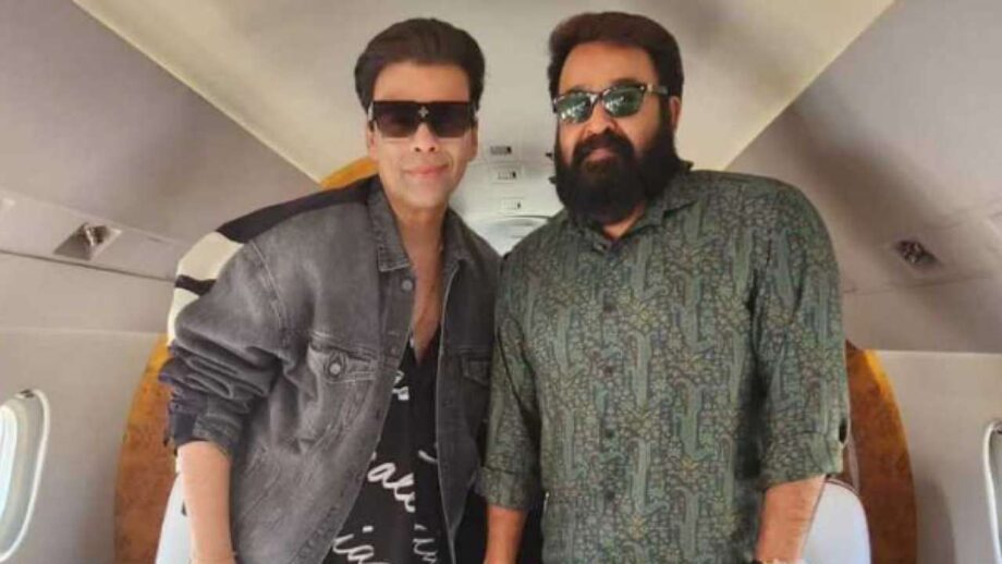 Trending: Karan Johar and Mohanlal catch up in Jaisalmer, pic goes viral 769554