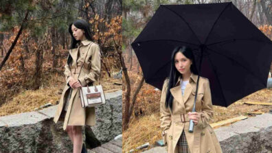 Twice’s Mina Takes Fashion A Level Up In A Trench Coat And Checked Skirt; See Pics