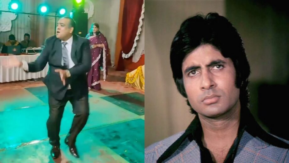 Uncle dances to "Khaike Paan Banaraswala" by Amitabh Bachchan, and online users exclaim, "Kya Energy Hai!" 773375
