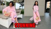 Valentine’s Month Mood: Malavika Mohanan Poses Candidly In A Stunning Pink Ethnic Dress