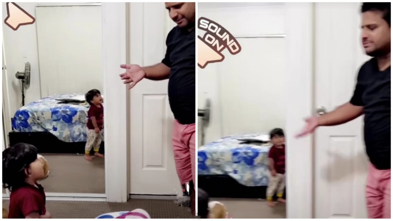 Viral Video: A Father Trying To Understand His Daughter's Babbles, Netizens Get Fascinated, Watch! 774428
