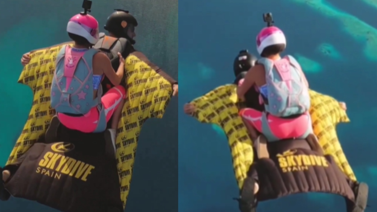 Viral Video: A Woman Does A Skydiving And Leaves The Internet Stunned, Watch! 772543