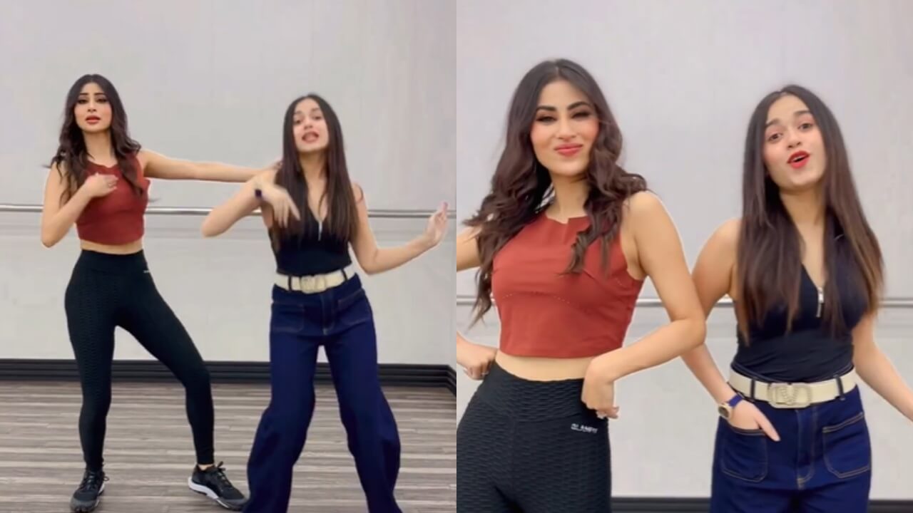 Viral Video: Jannat Zubair Rahmani's cute 'babu shona mona' moment with Mouni Roy is too cute 777003