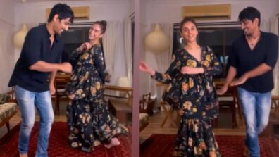 Watch: Aditi Rao Hydari dances on viral reel trend with actor Siddharth, video goes viral