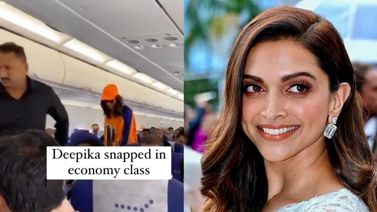 Watch: Deepika Padukone ditches first-class flight, travels in economy class 773138