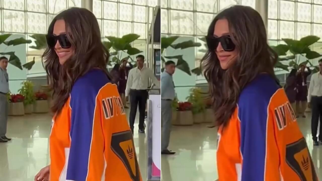 Watch: Deepika Padukone's latest airport outfit inspiration is worth stealing 776989