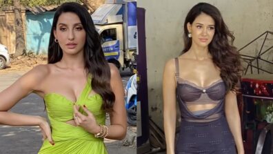 Watch: Disha Patani and Nora Fatehi burn sensuality quotient on sets, see videos