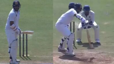 Watch: Hanuma Vihari bats left-handed with broken wrist during Ranji trophy game, check out