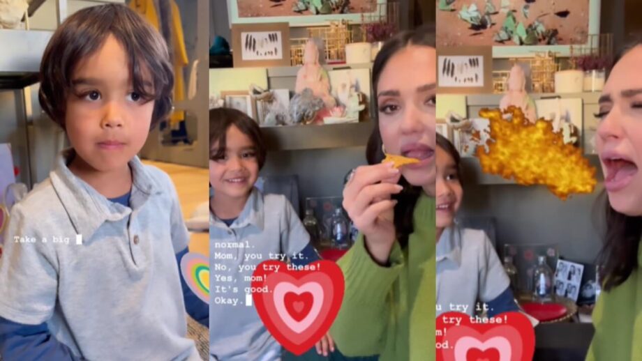 Watch: Jessica Alba’s hilarious ‘nacho’ fun with son Hayes is too cute to handle 767497
