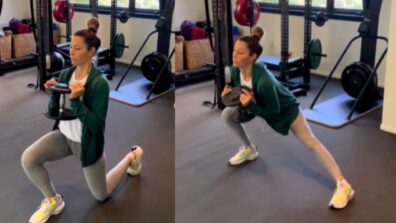 Watch: Jessica Biel gets a weekend burn out at gym