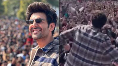 Watch: Kartik Aaryan receives unconditional love during Shehzada promotions in Delhi, video goes viral