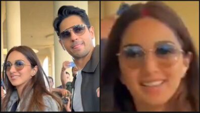 Watch: Kiara Advani flaunts sindoor in first appearance with Sidharth Malhotra after marriage, video goes viral