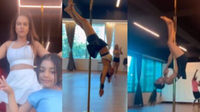 Watch: Nia Sharma drops bomb with her pole dancing skills