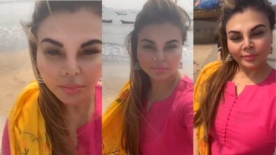 Watch: Rakhi Sawant Shares An Emotional Video Of Herself In Pink Salwar Suit Outfit