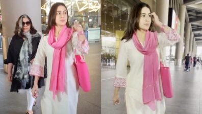 Watch: Sara Ali Khan’s unexpected cute moment with fan at airport