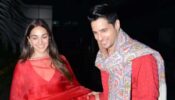 Watch: Sidharth Malhotra and Kiara Advani twin in red, distribute sweets after marriage