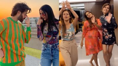 Watch: Sunayana Fozdar grooves to popular trend with girl gang, Nakuul Mehta gets dancing shoes on