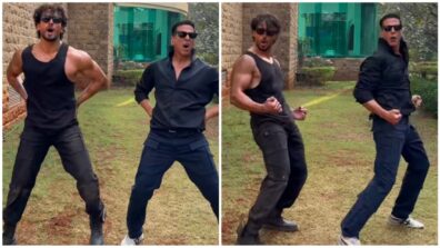 Watch: Tiger Shroff And Akshay Kumar Recreate Dance Video On ‘Main Khiladi – Tu Anari’ Song