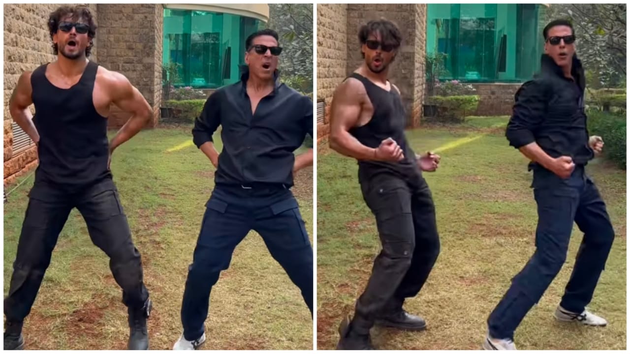 Watch: Tiger Shroff And Akshay Kumar Recreate Dance Video On 'Main Khiladi - Tu Anari' Song 765982