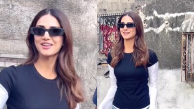 Watch: Vaani Kapoor Look Super Stylish In Blue-White T-shirt And Jeans, View Video