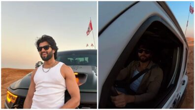 Watch: Vijay Deverakonda Having A Blast While Driving Car In Dubai