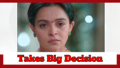 Yeh Rishta Kya Kehlata Hai: Manjiri takes a big decision