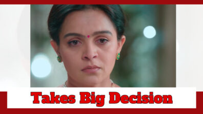 Yeh Rishta Kya Kehlata Hai: Manjiri takes a big decision